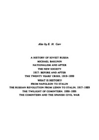 Edward Hallett Carr — International Relations between the Two World Wars, 1919-1939