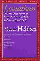 Hobbes, Thomas; Shapiro, Ian — Leviathan: Or The Matter, Forme, & Power of a Common-Wealth Ecclesiasticall and Civill (Rethinking the Western Tradition)