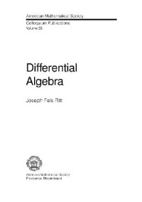 Ritt J.F. — Differential algebra