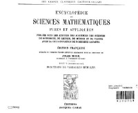 Molk J. (ed.) — Encyclopedie des sciences mathematiques. Fonctions de variables reelles