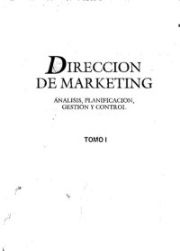 Kotler — Direccion De Marketing