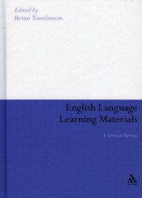 Brian Tomlinson — English Language Learning Materials - A Critical Review