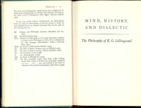 Louis Mink — Mind, history, and dialectic : The Philosophy of R. G. Collingwood