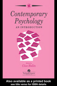 Clive Hollin., — Contemporary Psychology