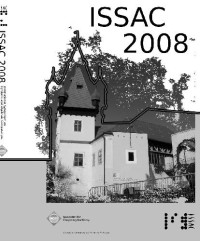  — Proceedings ISSAC 2008 (ACM)