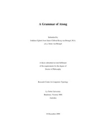 Jonkheer Egbert Joost Seino Clifford Kocq van Breugel aka Seino van Breugel — A Grammar of Atong