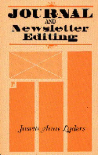 Josette Anne Lyders — Journal and Newsletter Editing: