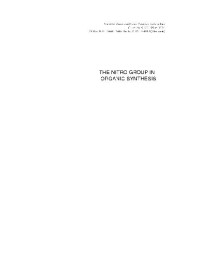 Ono Noboru — The nitro group in organic synthesis