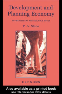 P. A. Stone — Development and Planning Economy: Environmental and Resource Issues