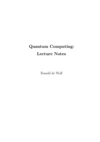 it-ebooks — Quantum Computing Lecture Notes (Amsterdam)
