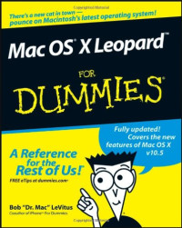 Bob LeVitus — Mac OS X Leopard For Dummies