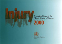 M. M. Peden, K. McGee, E. Krug, World Health Organization. Injuries and Violence Prevention Dept — Injury - A Leading Cause of the Global Burden of Disease