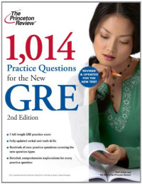 Princeton Review — 1,014 Practice Questions for the New GRE