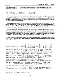  — Calculus Instructor s Manual Components