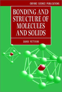 D. G. Pettifor — Bonding and Structure of Molecules and Solids