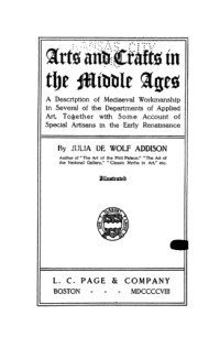  — Art And Crafts In The Middle Ages