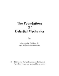 George W. Collins — The Foundations of Celestial Mechanics