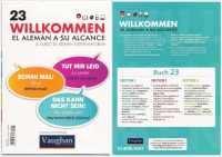 Richard Brown, Claudia Martínez Freund, Désirée Pérez Lüngen y Gipsy Geisen — Willkommen - Curso Alemán - Vaughan Systems