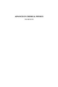 I. PRIGOGINE, STUART A. RICE — Advances in Chemical Physics, Vol. 48