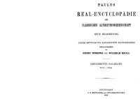 August Fr. Pauly, Georg Wissowa, Wilhelm Kroll — Paulys Realencyclopadie der classischen Altertumswissenschaft: neue Bearbeitung, Bd.7 1 : Fornax - Glykon: Band VII, Hbd VII,1