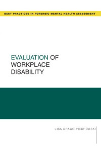 Lisa Drago Piechowski — Evaluation of Workplace Disability