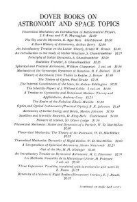 James Hopwood Jeans — Astronomy and Cosmogony