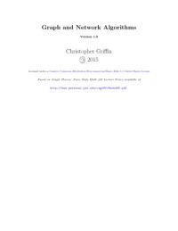 Christopher Griffin — Graph and Network Algorithms [Lecture notes]