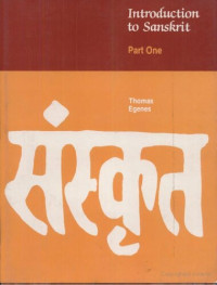 Thomas Egenes — Introduction to Sanskrit, Part 1