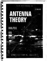 Constantine A. Balanis — Solutions Manual To Accompany Antenna Theory