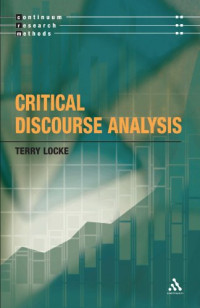 Terry Locke — Critical Discourse Analysis (Continuum Research Methods)