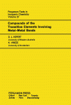 D. L. Kepert and K. Vrieze (Auth.) — Compounds of the Transition Elements Involving Metal–Metal Bonds
