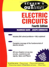 Mahmood Nahvi, Joseph Edminister — Schaum's Outline of Theory and Problems of Electric Circuits