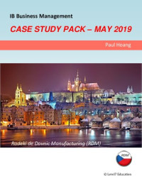 Paul Hoang — Case Study Pack - RDM - May 2019