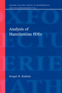 Kuksin, Sergej B — Analysis of Hamiltonian PDEs
