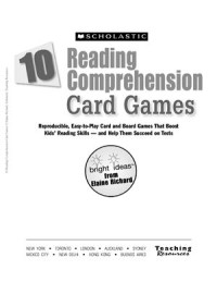 Richard Elaine. — 10 Reading Comprehension Card Games
