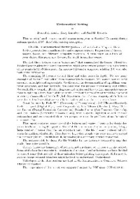 Donald E. Knuth — Mathematical writing