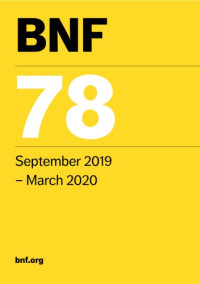 Joint Formulary Committee — British National Formulary (BNF) 78
