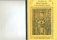Seraphim Rose — The Place of Blessed Augustine in the Orthodox Church