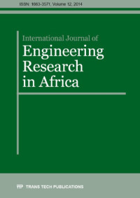  — International journal of engineering research in Africa. Volume 12.