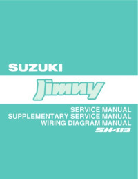  — Suzuki Jimny. Service Manual
