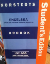 Norstedts — Engelska Ordbok (engelsk-svensk/swedish-english)