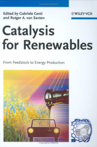 Gabriele Centi, Rutger A. van Santen — Catalysis for Renewables: From Feedstock to Energy Production