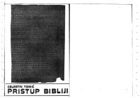 Celestin Tomić — Pristup Bibliji (Opći uvod u Sveto Pismo)