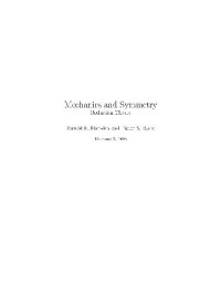 Marsden J. — Mechanics and symmetry. Reduction theory