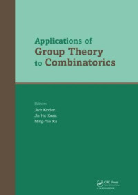 Jack Koolen, Jin Ho Kwak, Ming-Yao Xu — Applications of group theory to combinatorics