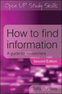 Sally Rumsey — How to Find Information: A Guide for Researchers