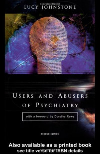 Lucy Johnstone — Users and Abusers of Psychiatry - A Critical Look at Psychiatric Practice