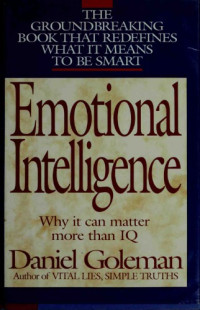 Goleman, Daniel — Emotional intelligence