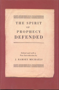 John Lacy, J. Ramsey Michaels — The Spirit of Prophecy Defended