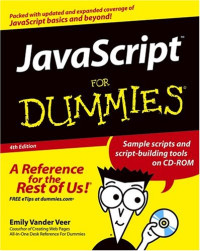 Emily A. Vander Veer — JavaScript for Dummies